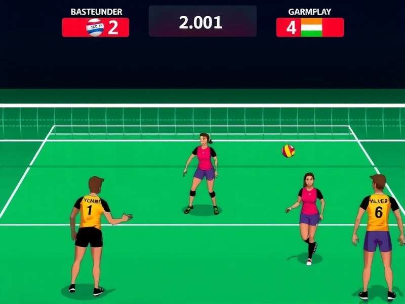 India Volley Pioneers in Action India Volley Pioneers Gameplay